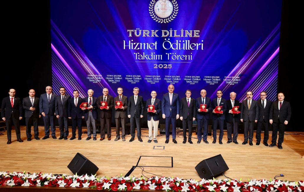 "2025 Yılı Türk Diline Hizmet Ödülleri” sahiplerini buldu