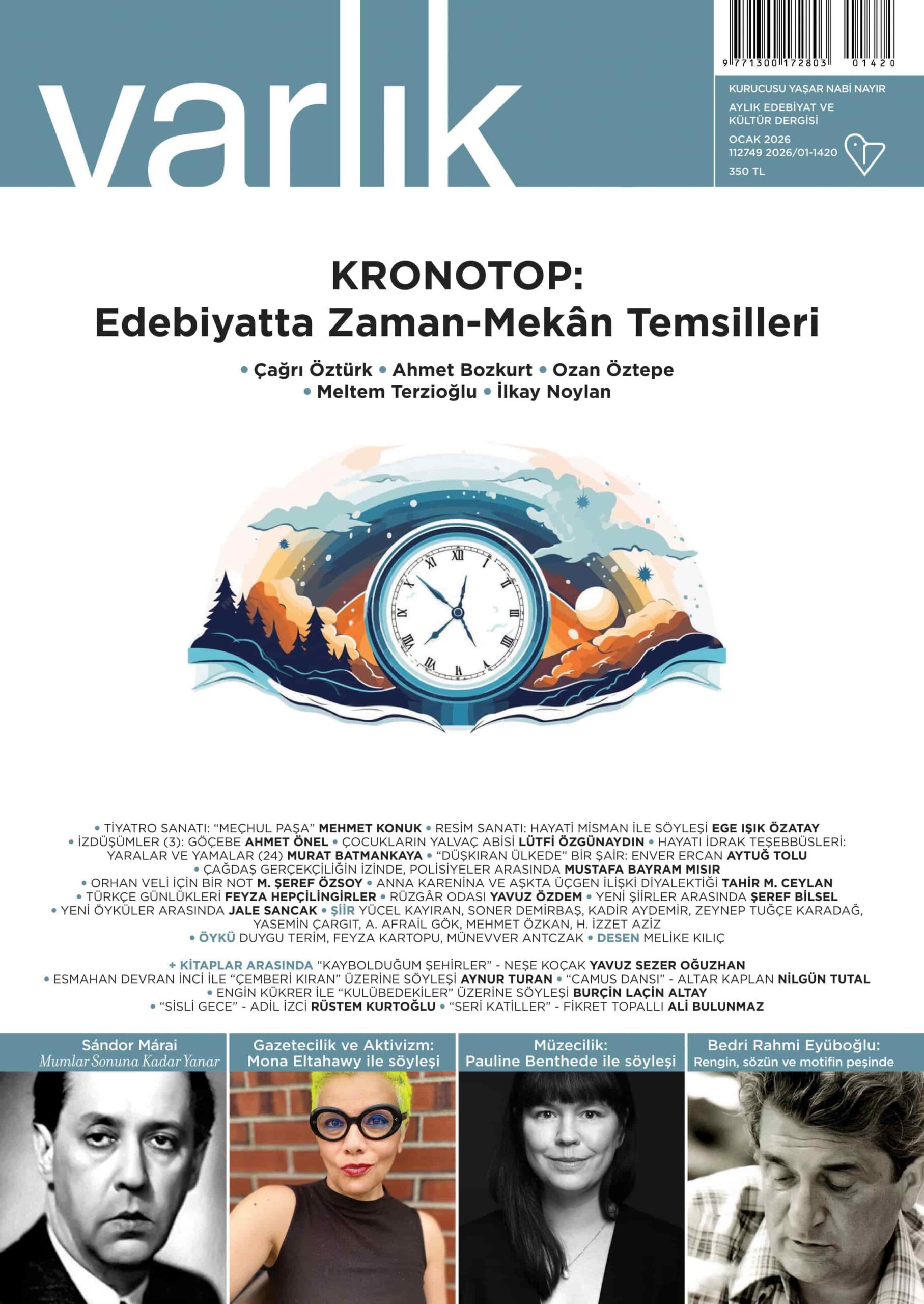 Türkiye’nin en köklü edebiyat ve düşünce dergilerinden Varlık, 2026 yılına