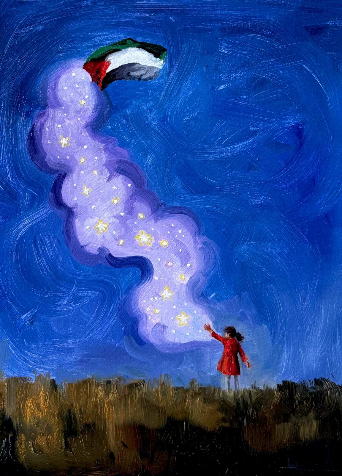 Bir çocuk kız var kainatta Her salı Hacı Bayram’da buluşuruz.