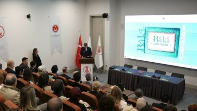 Türk Dil Kurumu tarafından düzenlenen “Doğumunun 500. Yılında Bâkî Paneli
