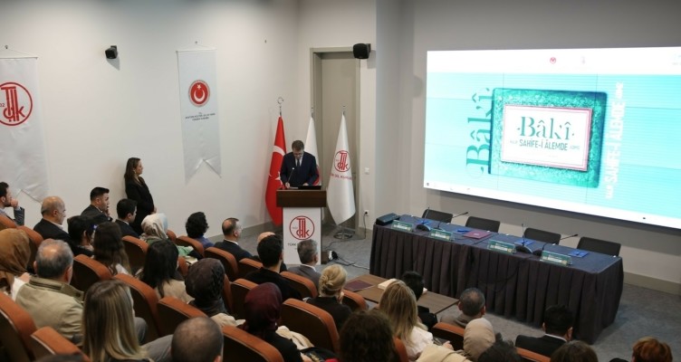 Türk Dil Kurumu tarafından düzenlenen “Doğumunun 500. Yılında Bâkî Paneli