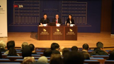 DüzceÜniversitesi tarafından düzenlenen  “105. Yılında İstiklal Marşımız ve Mehmet