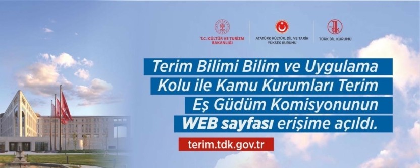 Terim Bilimi Bilim ve Uygulama Kolu ile Kamu Kurumları Terim