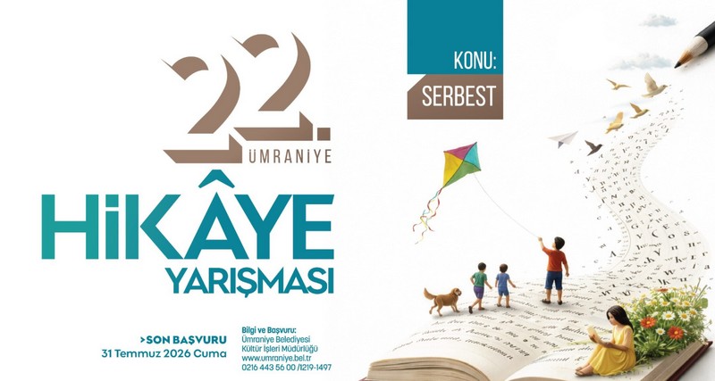 Ümraniye Belediyesi’nin bu yıl 22.sini düzenleyeceği  ‘Geleneksel Hikaye Yarışması’ başvuruları