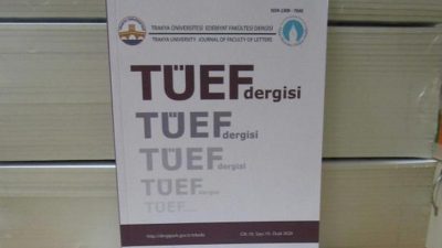 Edirne'de bulunan Trakya Üniversitesi tarafından yayımlanan edebiyat dergisi matbu yayını