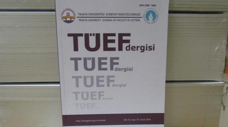 Edirne'de bulunan Trakya Üniversitesi tarafından yayımlanan edebiyat dergisi matbu yayını