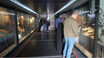 Çanakkale Savaşları Mobil Müzesi, Aliya İzzetbegoviç Millet Bahçesi’nde ziyaretçilerini ağırlamaya