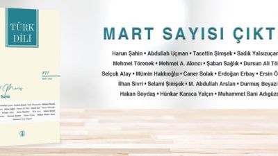 890. sayısıyla raflardaki yerini alan derginin bu sayısında Cemil Meriç