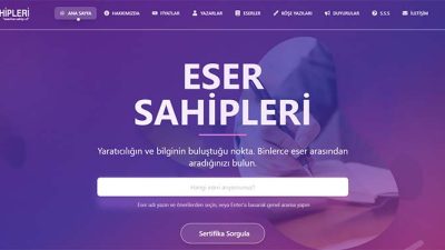 İnternet ortamında eser sahibi olan yaratıcılara yönelik yeni bir kolaylık