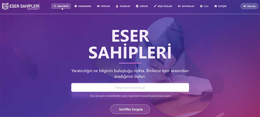 İnternet ortamında eser sahibi olan yaratıcılara yönelik yeni bir kolaylık