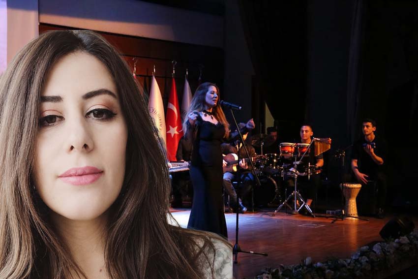 Ses sanatçısı Sezen Çakmakçı, Ankara’da düzenlenen ve sanat dünyasının yakından
