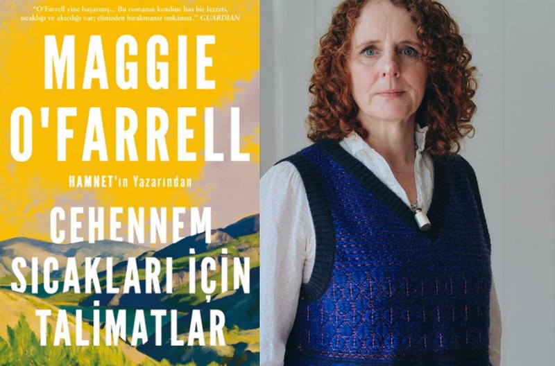 Kuzey İrlandalı ünlü roman yazarı Maggie O'Farrell, yeni kitabıyla Türk